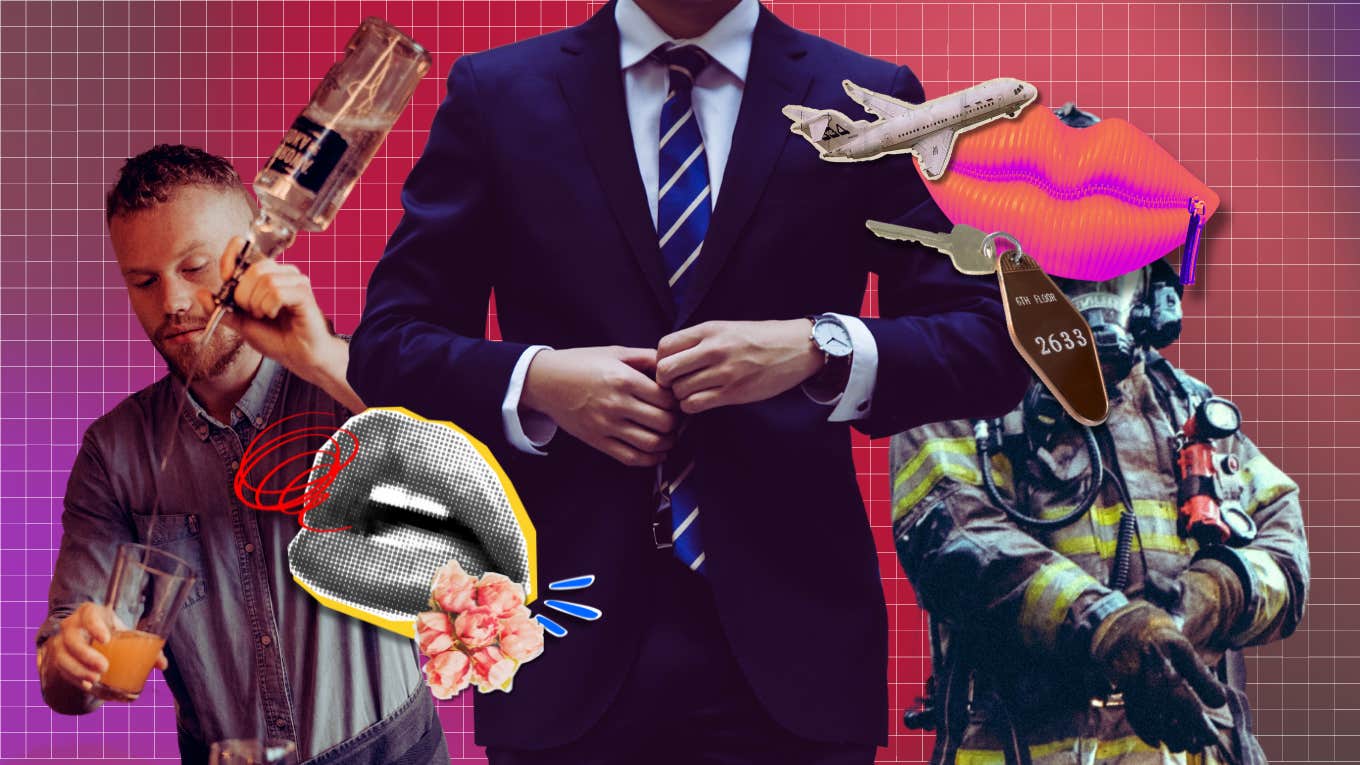 Divorce Attorney Reveals The Professions Most Likely To Cheat bartender, businessman, firefighter