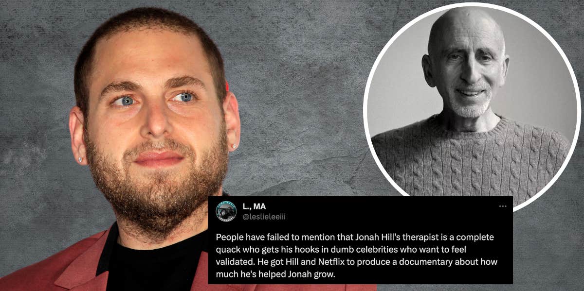 Jonah Hill's Therapist's Methods Were Criticized By Psychologists Months Ago & Many Think That's To Blame For Sarah Brady Texts Jonah Hill, Phil Stutz