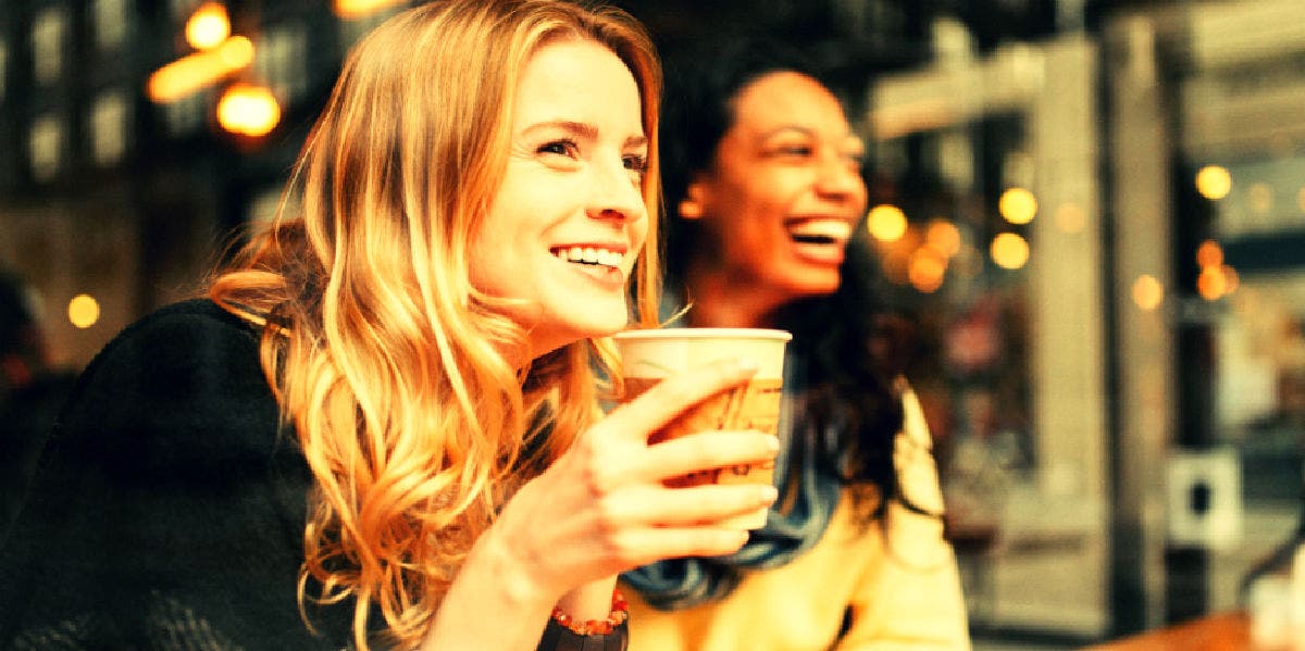 21 Best Pumpkin Spice Memes That Prove Lattes Are Love women drinking pumpkin spice latte