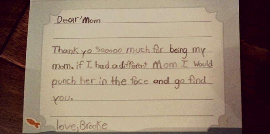 hilarious notes from kids