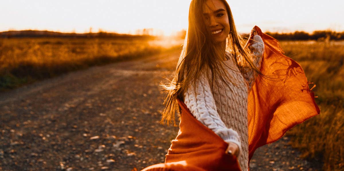 smiling woman