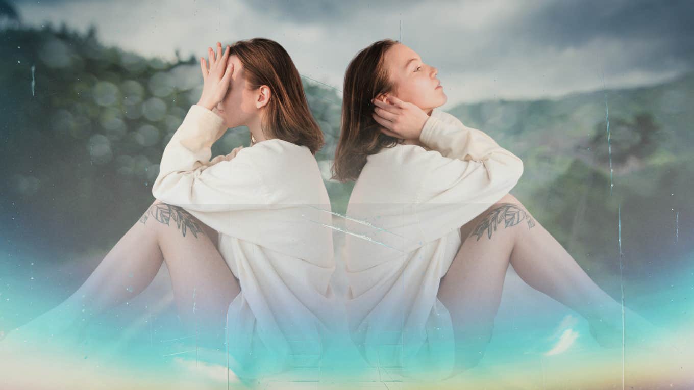 The Quiz to Help You Assess the Health of Your Relations Woman with two different feelings about her current relationship