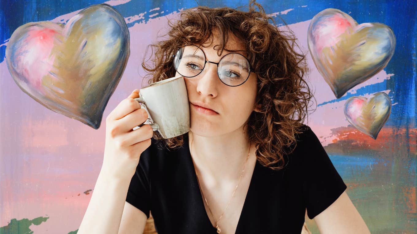 7 Questions To Ask Yourself If You Legitimately Want To Find Love woman thinking about the future of her love life