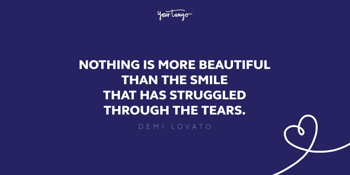 demi lovato quote about struggle