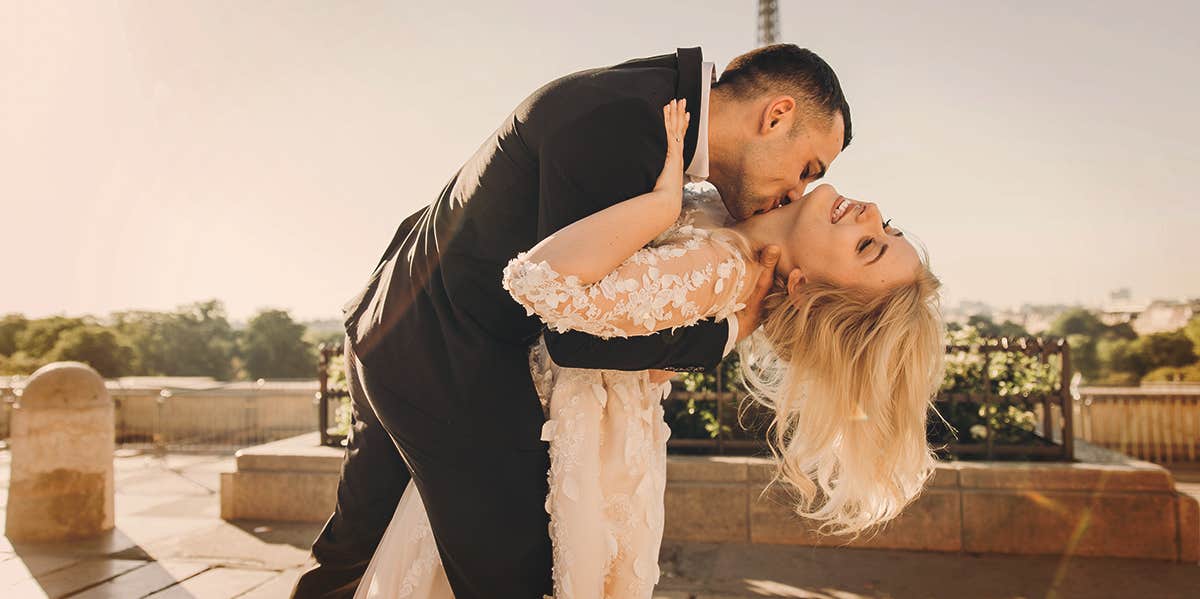 A Brutal, Unfiltered Look At The First Year Of Marriage couples in wedding dress