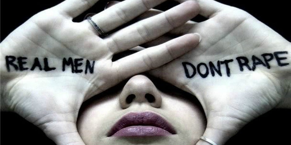 real men don't rape real men don't rape