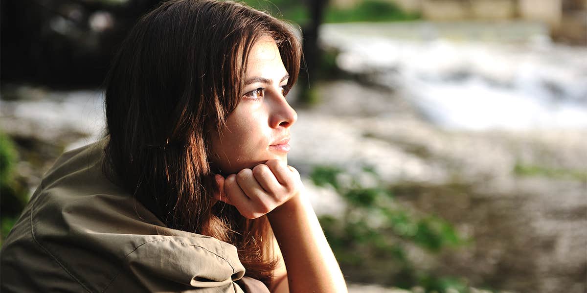 I Realized That I’m Meant To Share My Story And You Are Too woman thinking