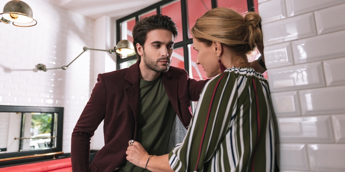 7 Reasons Dating A Younger Man Is A Smart Choice man and older woman flirting