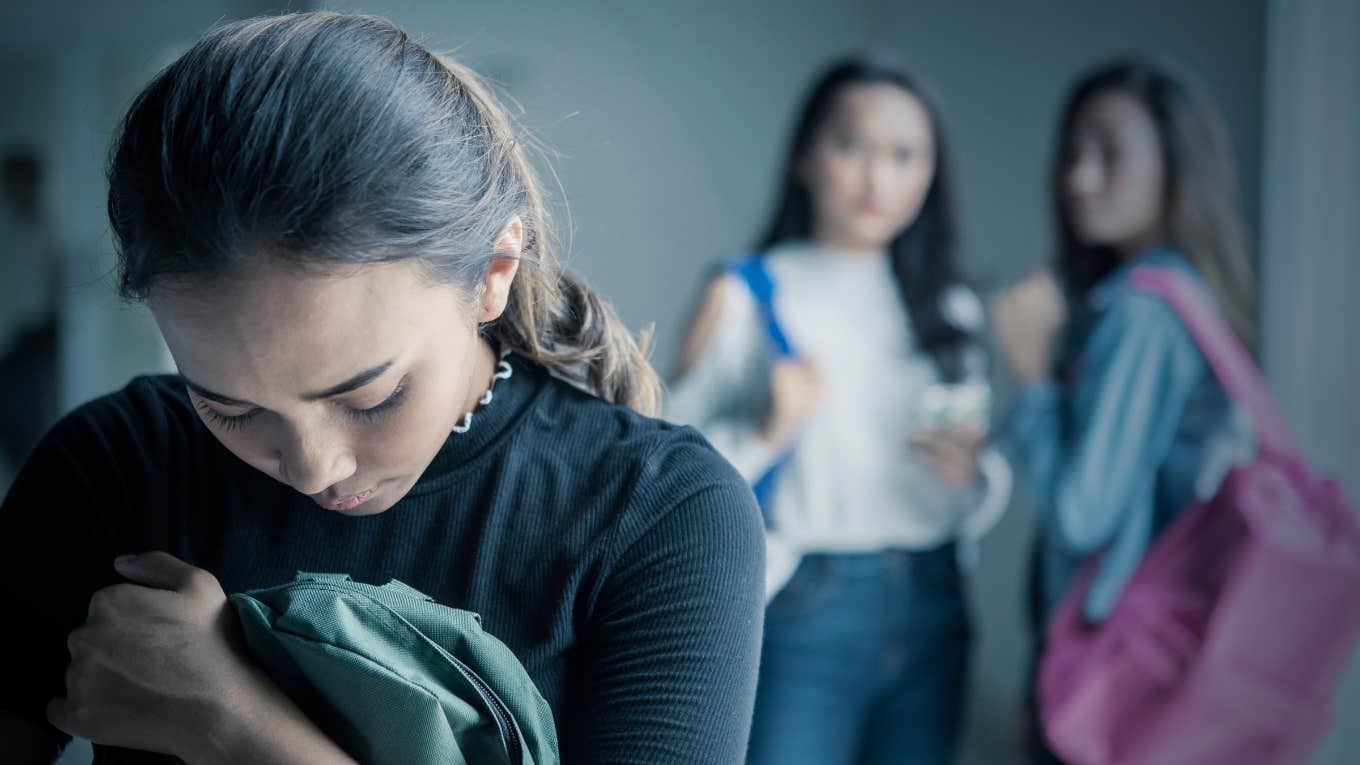 girl being bullied