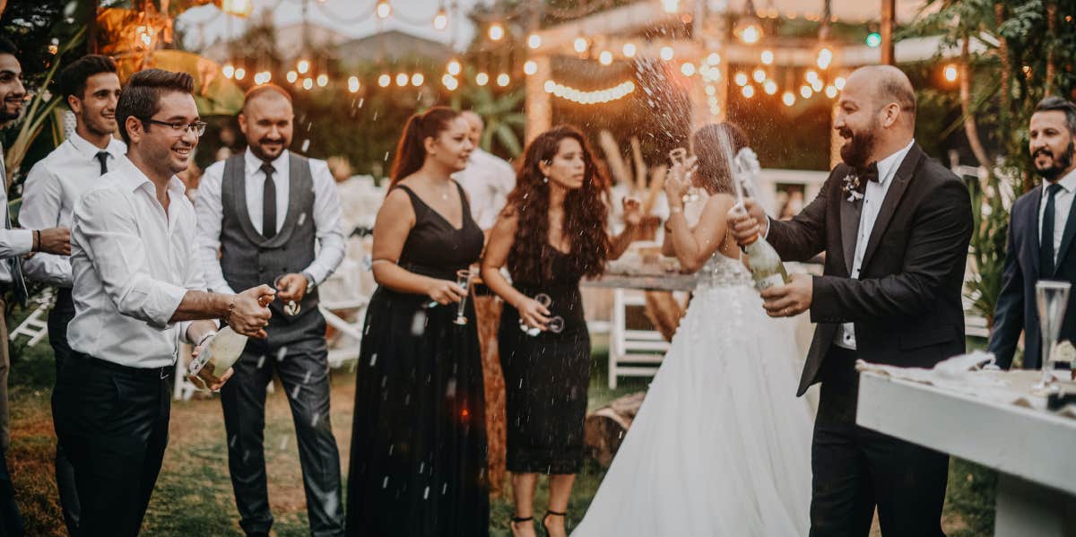 Man Forces All The Women In His Family To Leave Wedding After They Show Up Wearing White wedding celebration