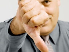 Explained: Why Men Go For Certain Types close up of man with thumbs down