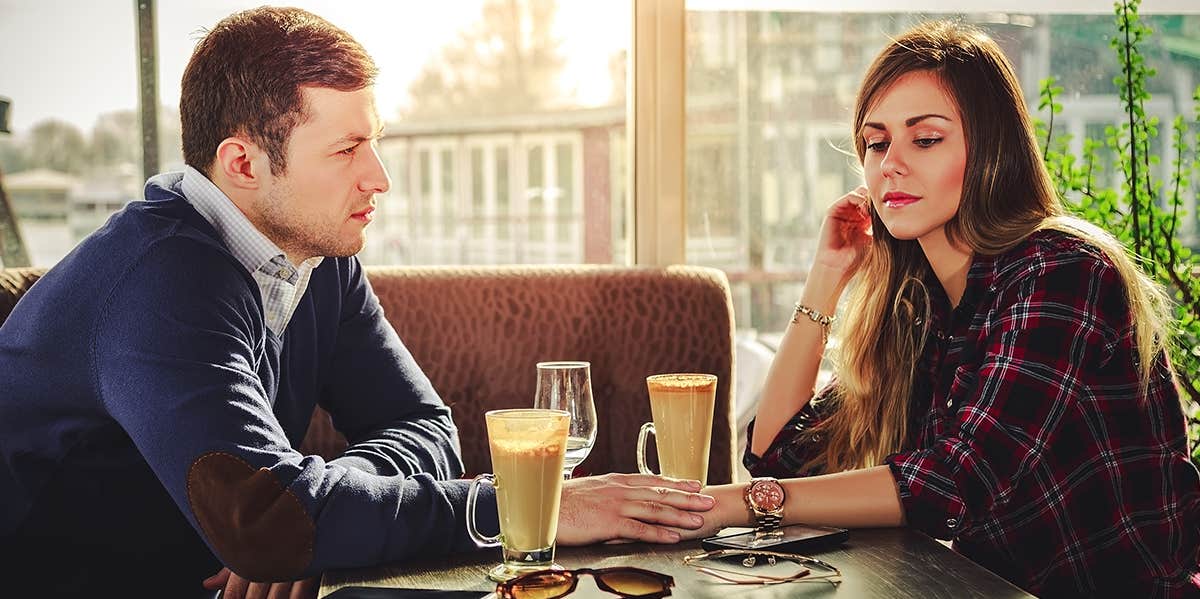 Want A Successful Relationship? Answer These Questions First serious couple at restaurant