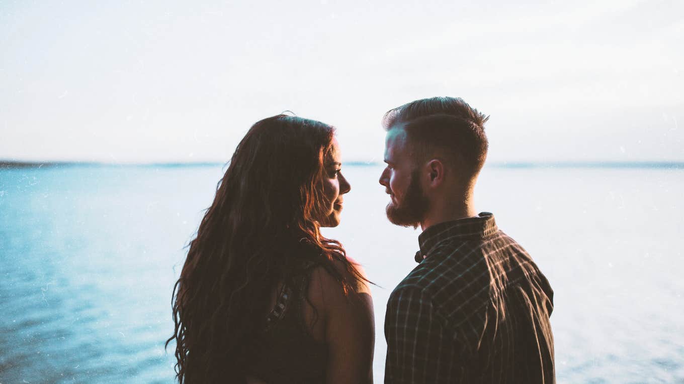 Relationship Advice For Communication Skills Couples Need When Fighting Or Arguing Two people talking by water
