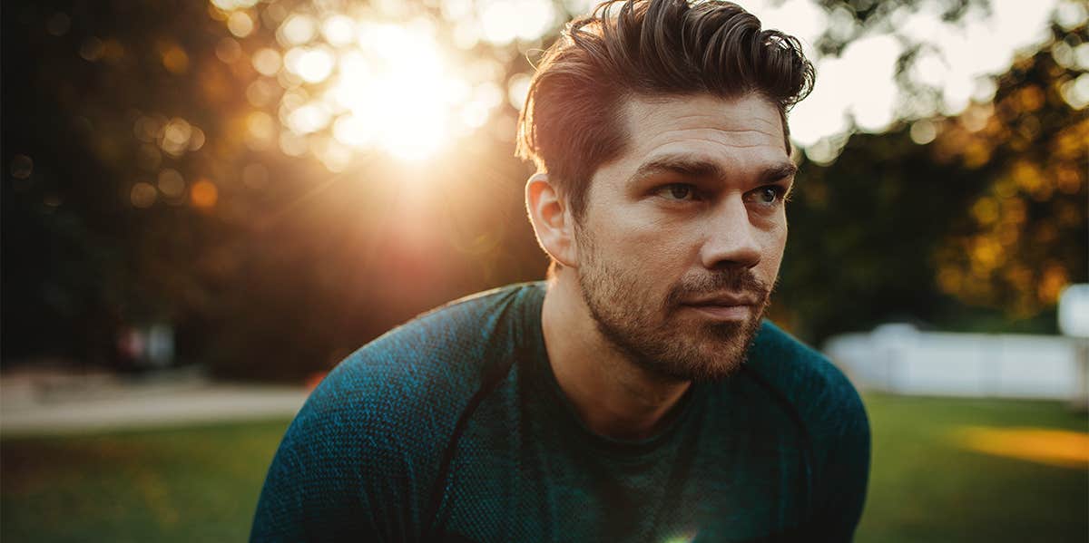 Repeatedly Breaking This Principle Will Make You Mentally Stronger Than Everyone Else fit man exercising outside