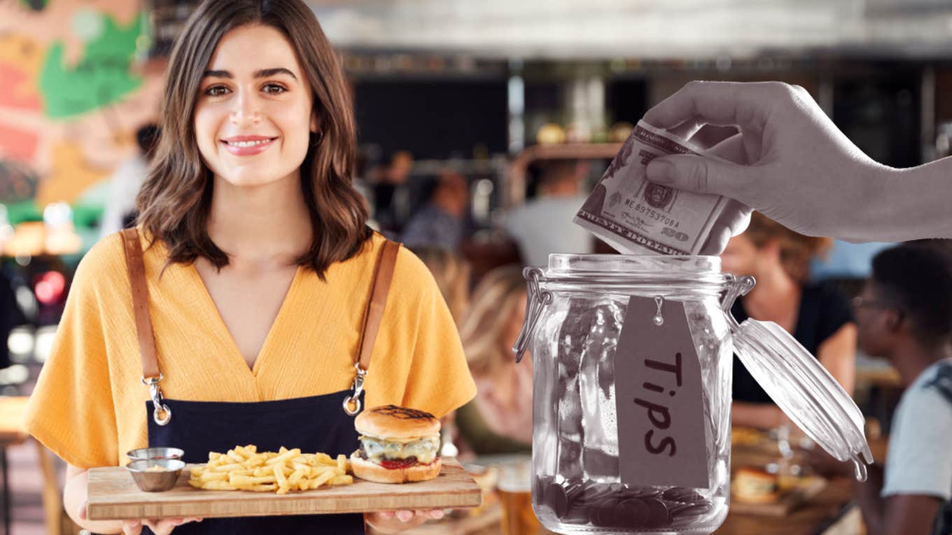 Man Left Server Huge Tip Demanded Back A Month Later restaurant, waitress, tip, customer