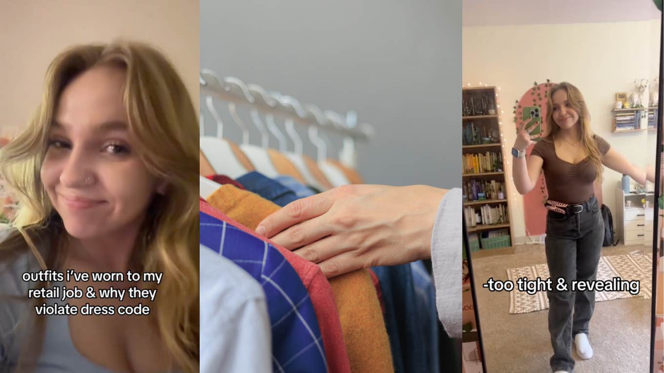 Retail Worker Shares The Outfits Her Job ‘Dress Coded’ Her For A retail worker shares the outfits she wore to work that "violated" her job's dress code policy.