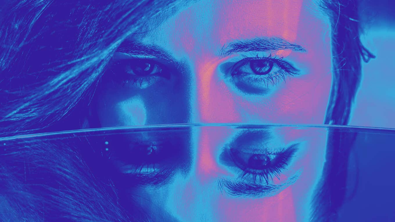 Why You Want Revenge And Why You Shouldn’t Get It Woman's eyes closeup reflected in mirror