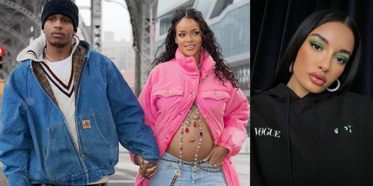 Rihanna, ASAP Rocky, Amina Muaddi