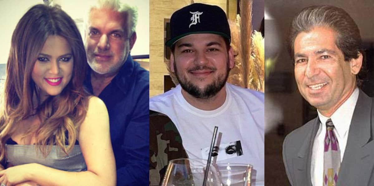 Khloe Kardashian, Alex Roldan, Rob Kardashian Jr., Robert Kardashian Sr.