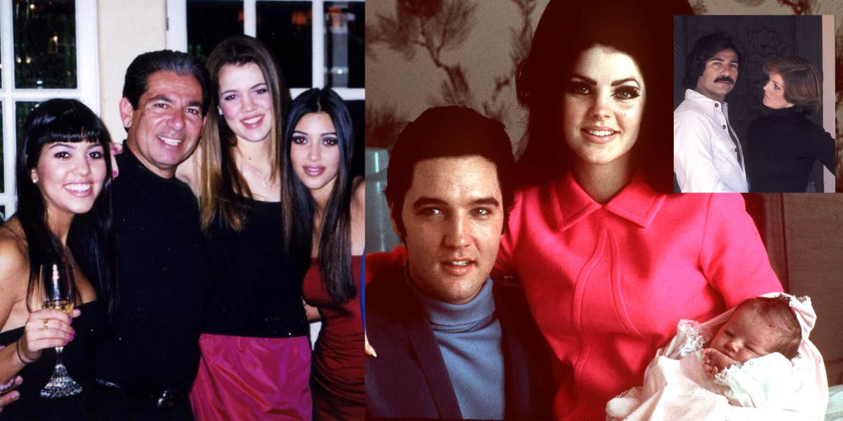 Robert Kardashian, Priscilla Presley, Elvis Presley