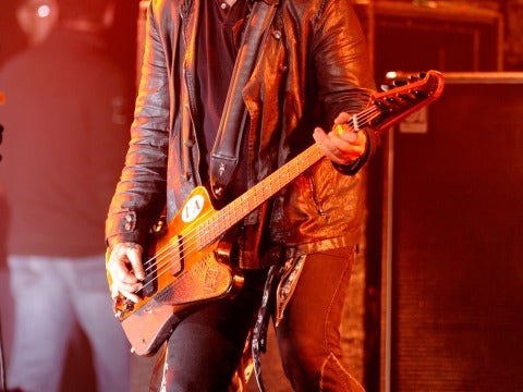 Which Hot Rock Star Got Engaged To A Woman Half His Age? Rock Star!