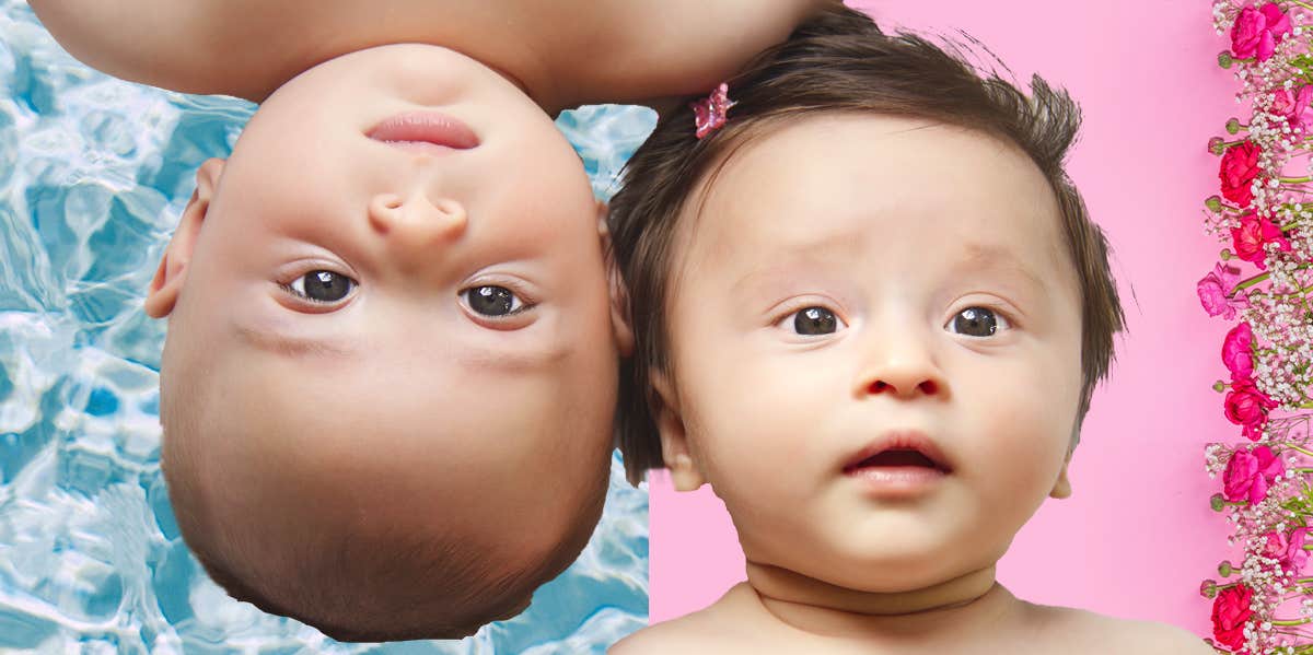 Newborns Romeo & Juliet Just Had A Photoshoot — And It's Epic two babies