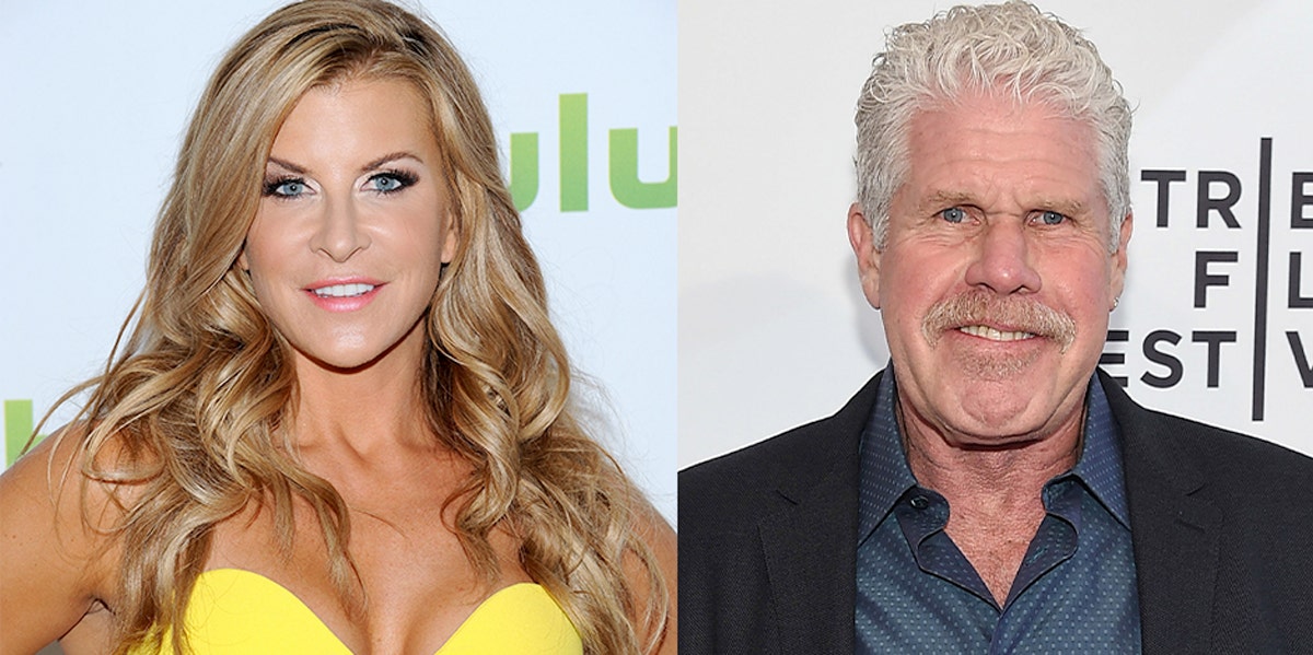 Allison Dunbar and Ron Perlman Allison Dunbar and Ron Perlman