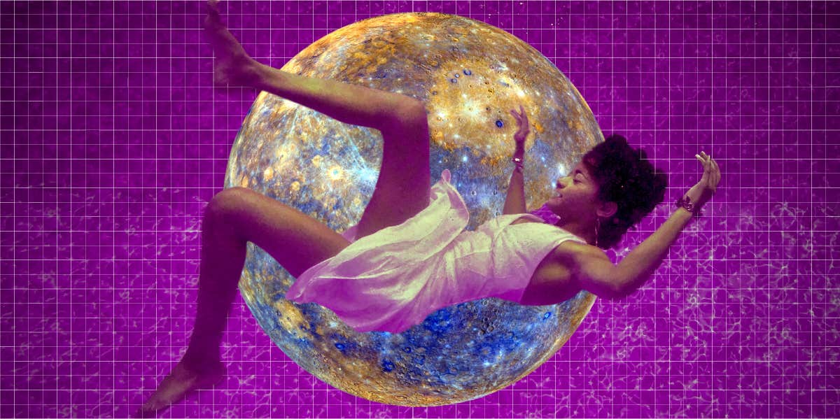 August 21-27 Weekly Horoscopes Negatively Affected By Mercury Retrograde mercury and woman falling