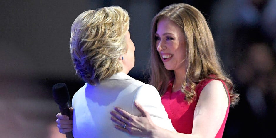 Hillary Clinton and Chelsea Clinton