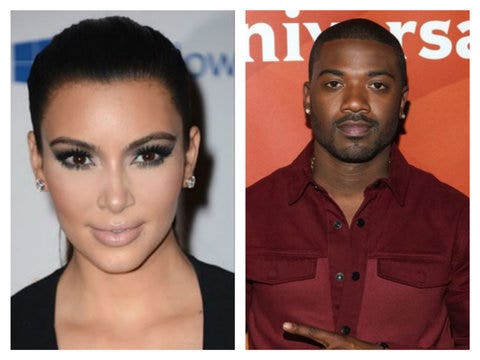 Kim Kardashian and Ray J