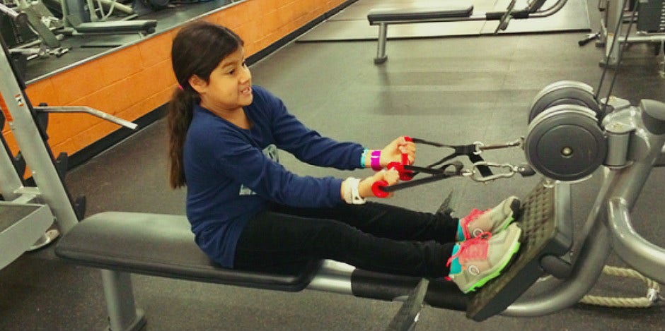 Why I Empower My 10-Year-Old To Embrace Her Physical Strength photo of author daughter