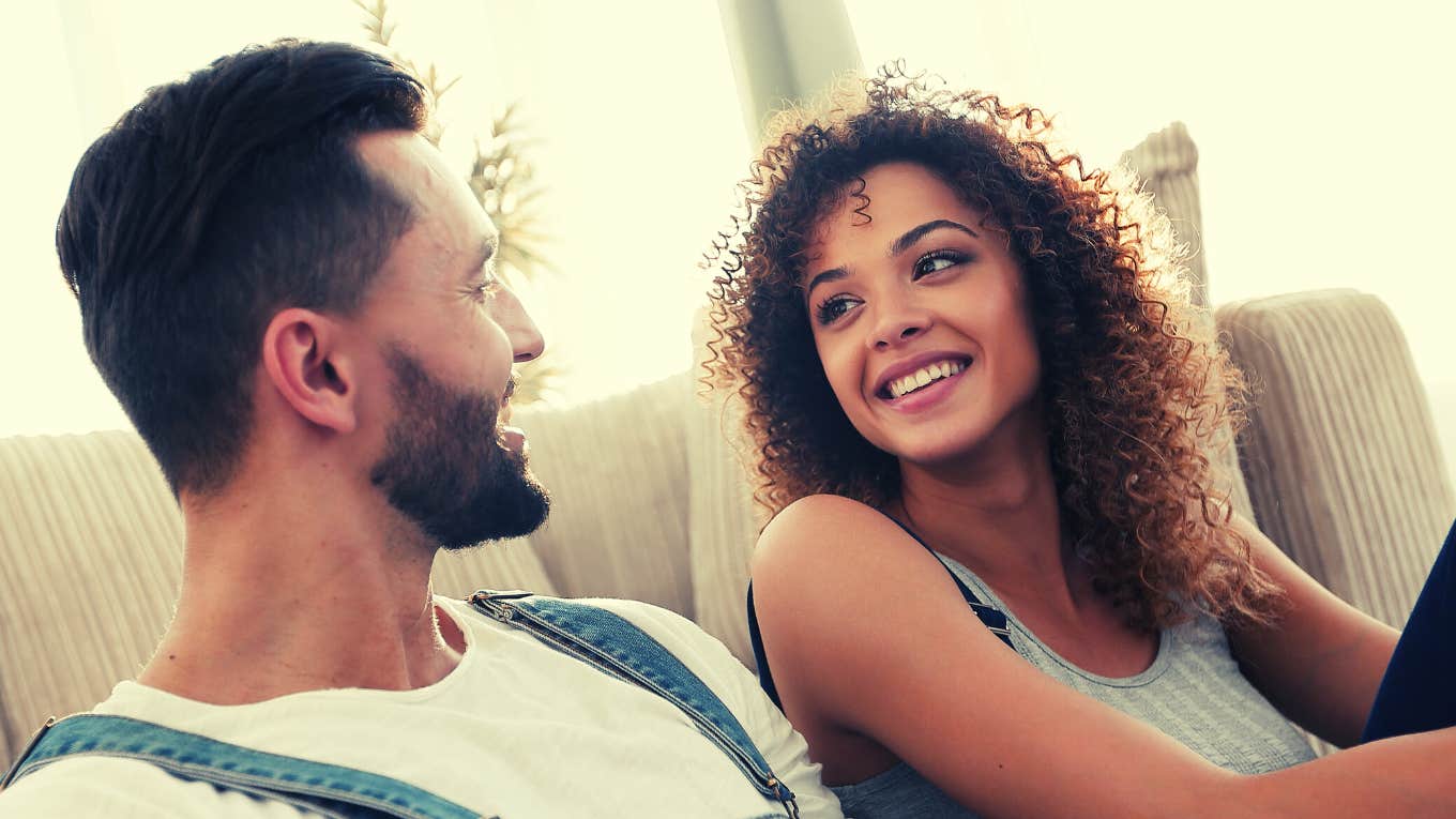 Game-Changing Rules For Fighting Fair As A Couple happy couple who've learned how to fight fair