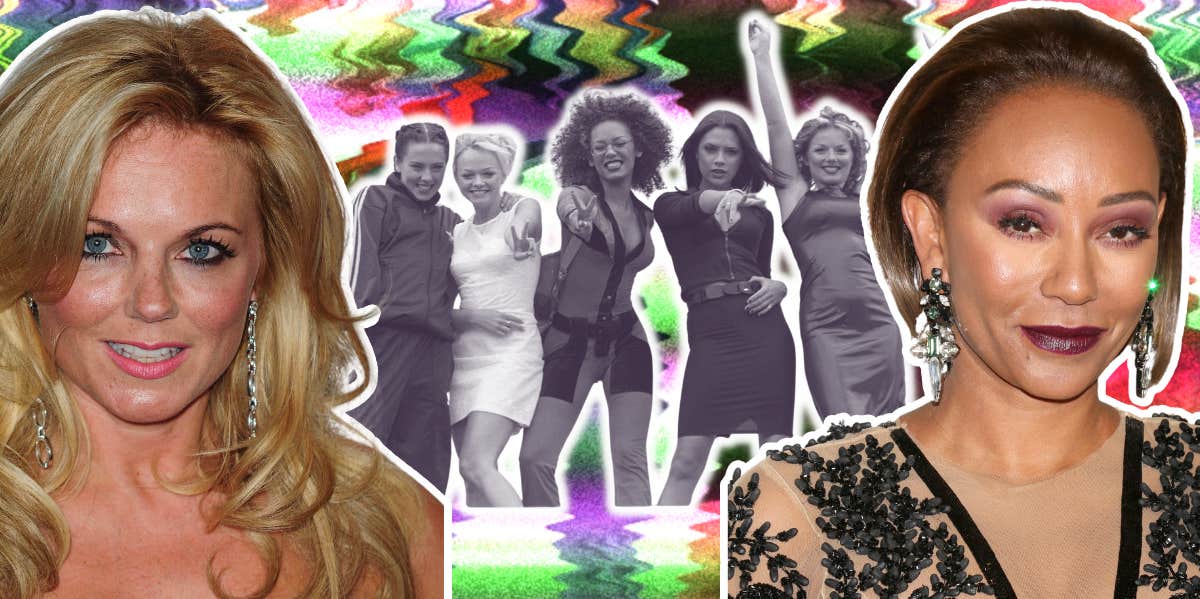 Geri Halliwell, Mel B and the Spice Girls