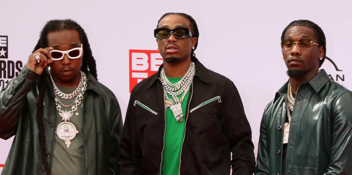 Offset, Takeoff, and Quavo of Migos