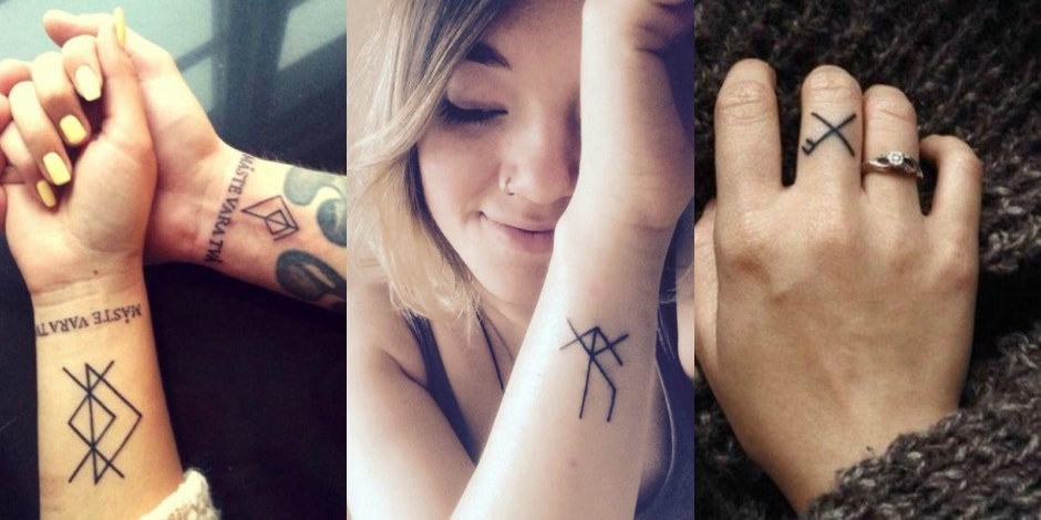 20 Rune Tattoos For Women Using The Viking Elder Futhark That Have Deep Meanings