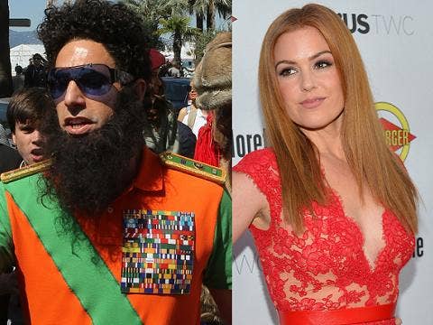 Isla Fisher & Sacha Baron Cohen