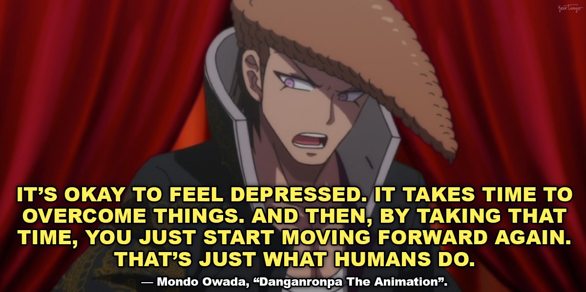 Mondo Owada sad anime quote