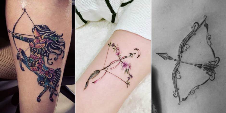 25 Best Zodiac Tattoos, Arrow Symbols And Meanings For Sagittarius Zodiac Sign