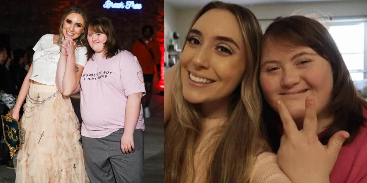 TikTok Sisters Emily And Sarah Carolyn Celebrate Down Syndrome Representation With New York Fashion Week Debut TikTok Sisters Emily And Sarah Carolyn