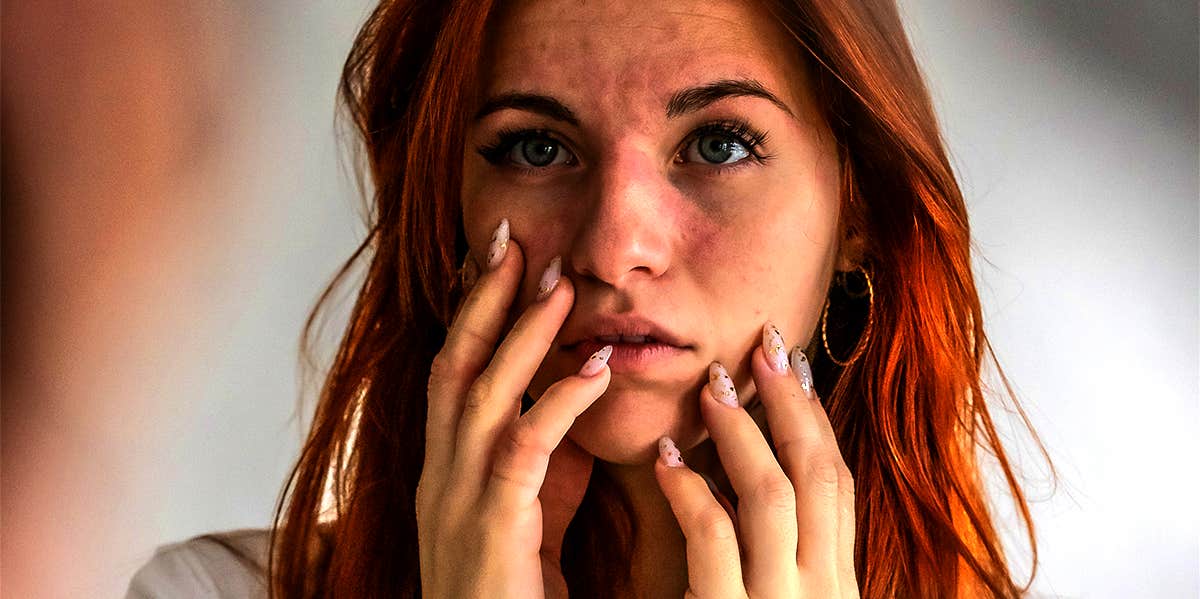 The Harsh Reason It Takes So Long To Get Over A Breakup emotional woman