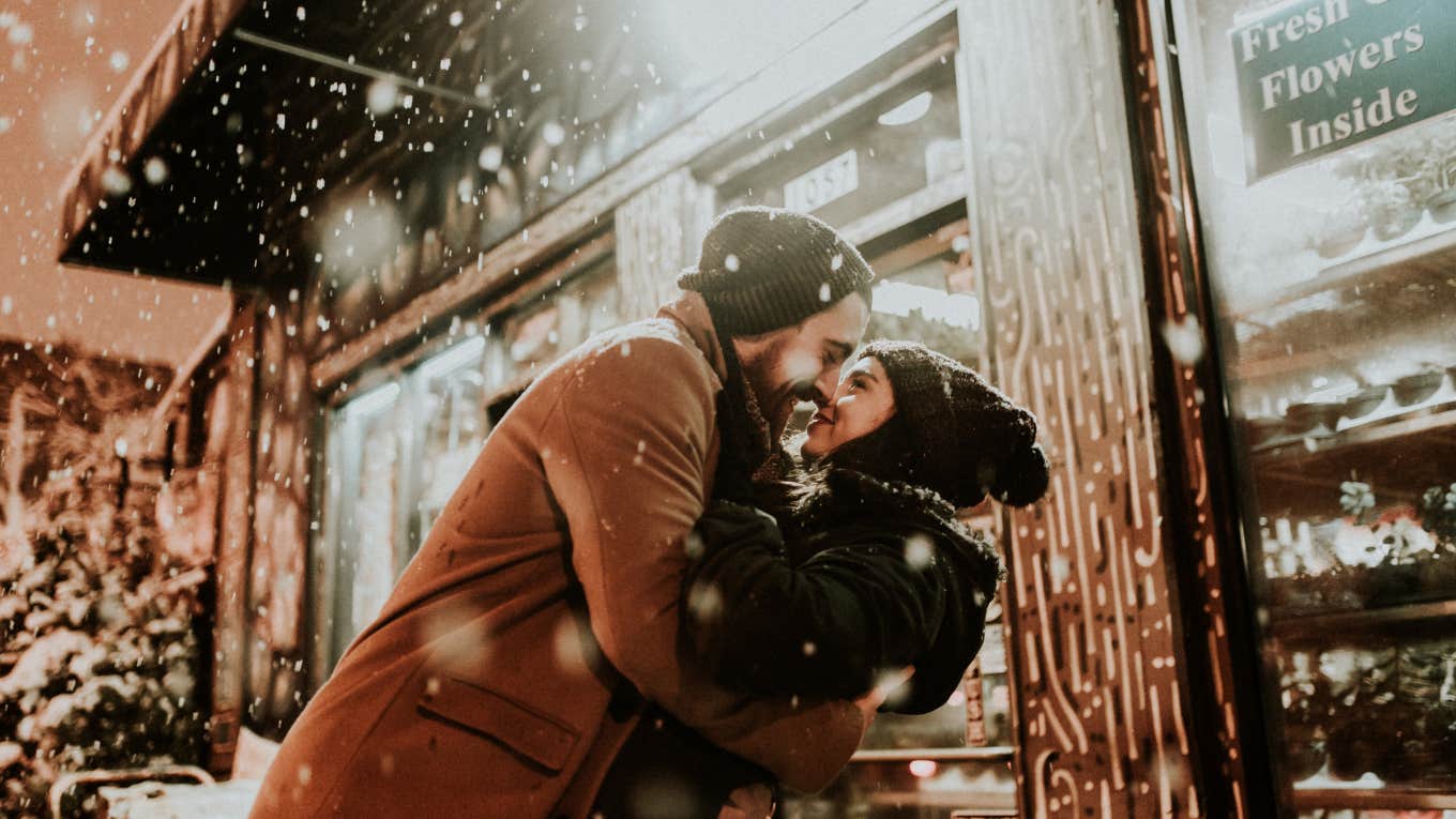 The One Activity That Could Save Your Marriage, According To Research couple kissing