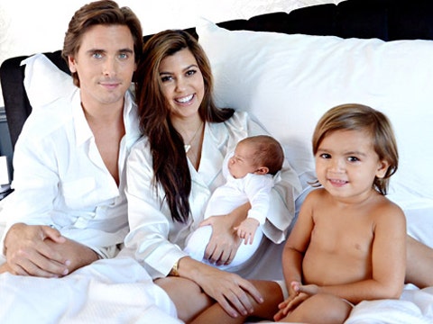 Kourtney Kardashian, Scott Disick, Mason Disick, Penelope Disick