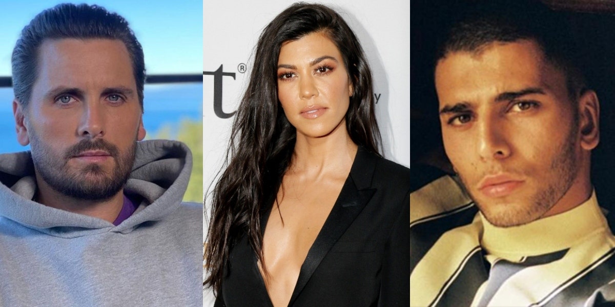 Younes Bendjima Shares Scott Disick's DM About Kourtney Kardashian & Travis Barker Scott Disick Kourtney Kardashian Younes Bendjima