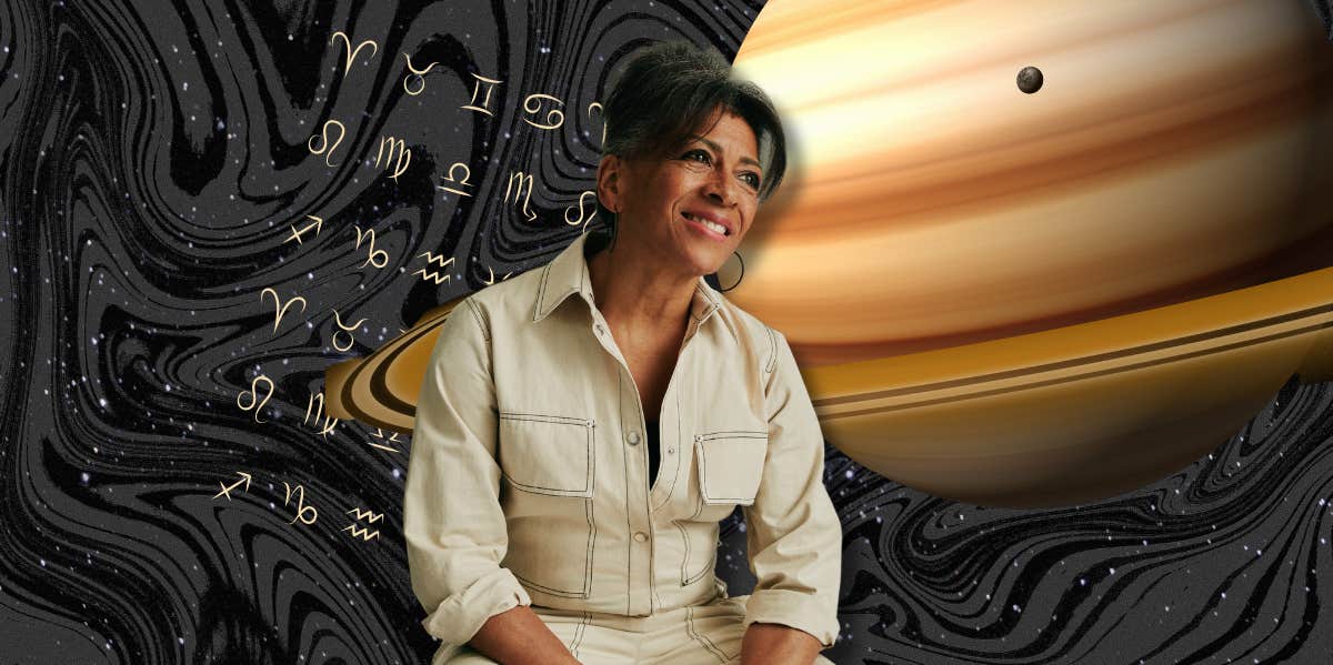 What To Expect During Your Second Saturn Return older woman, saturn and zodiac signs
