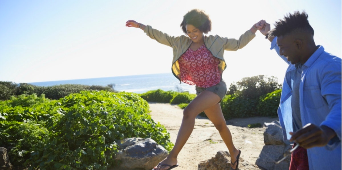 7 Secrets Couples Know About Making Up After A Fight man and woman walking outside together