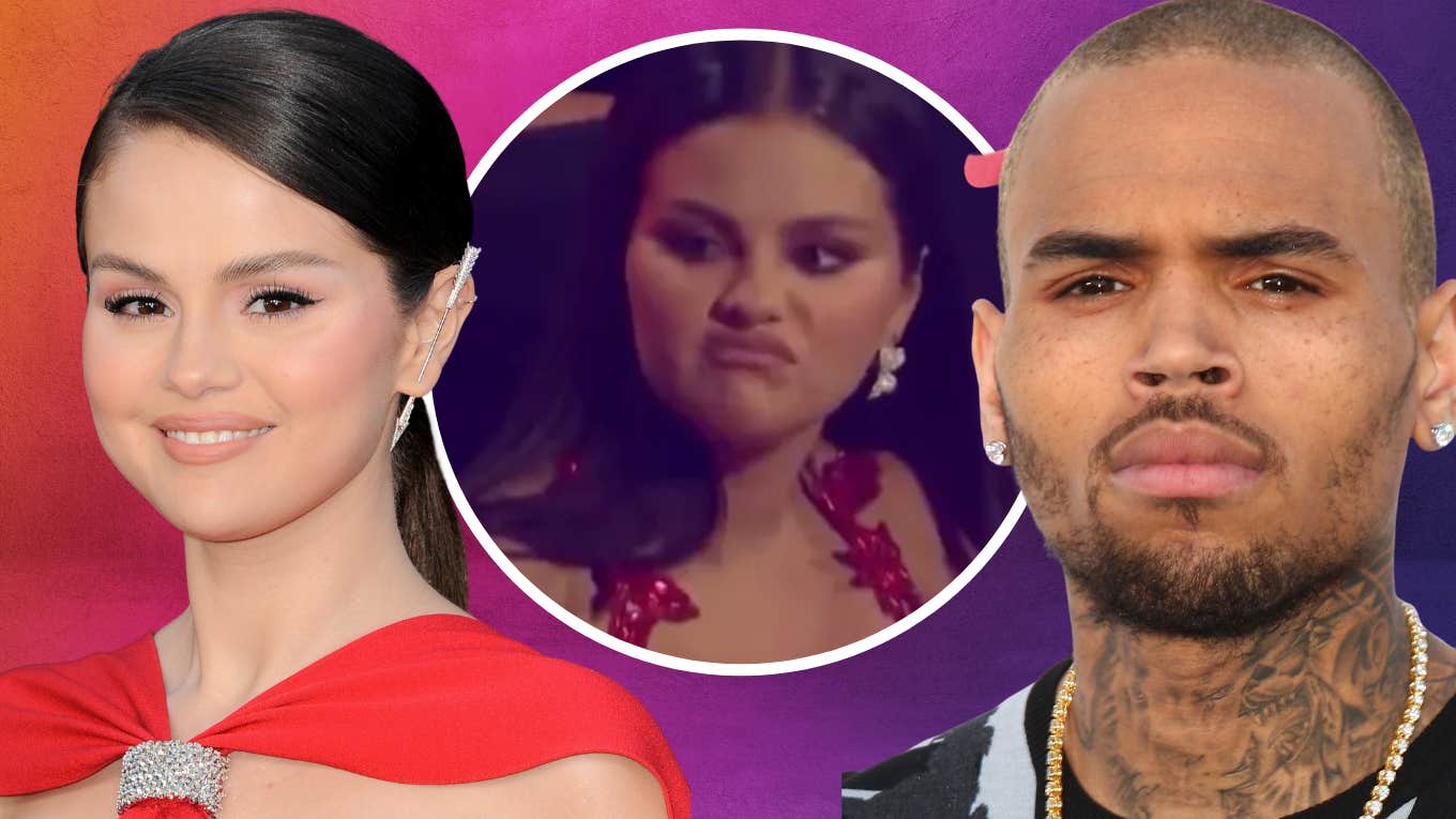 Selena Gomez, Chris Brown