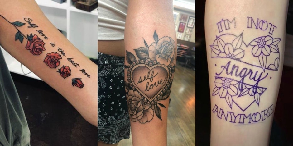 25 Meaningful Tattoos About Self Love To Remind You To Love Yourself As You Are