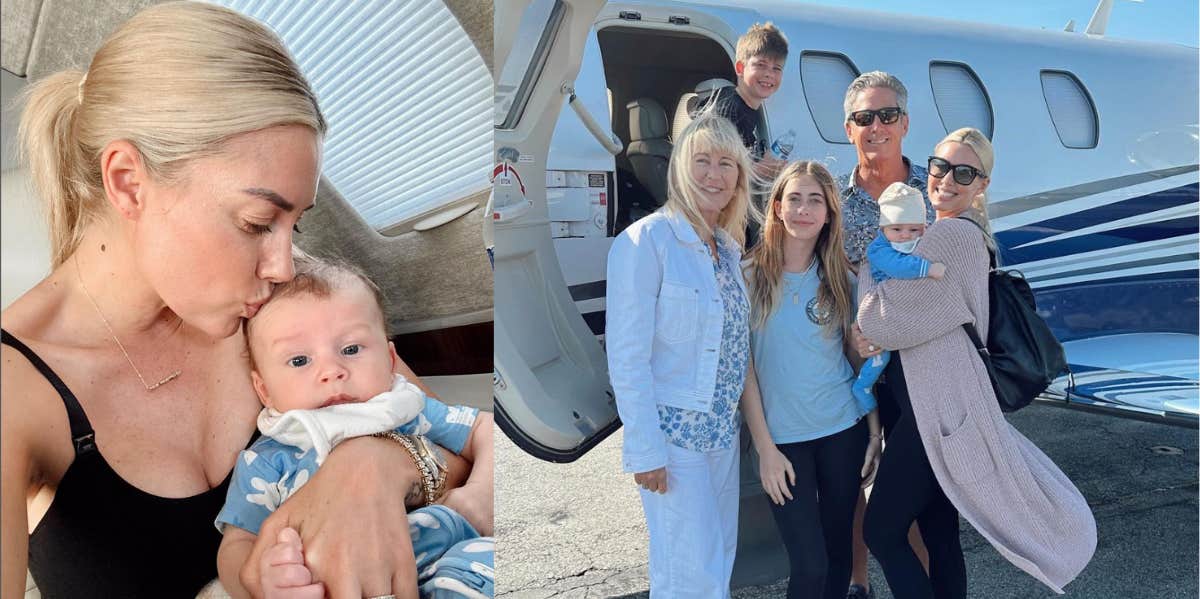 'Selling Sunset' Star Criticized For Out of Touch Post About Her Baby's Flight On Private Jet— 'He Loved the New Environment' Heather Rae El Moussa and family