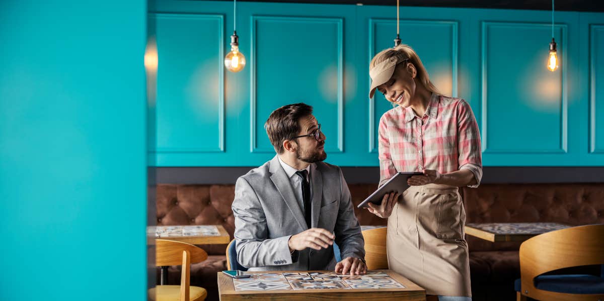 Server Gets In Trouble With Boss Because She Can't Afford Food Restaurant server