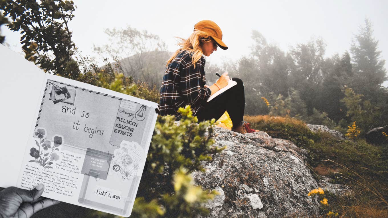 Seven Ways To Start Next Year With An Advantage Of People Won’t Have Woman journaling outdoors